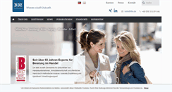 Desktop Screenshot of bbe.de